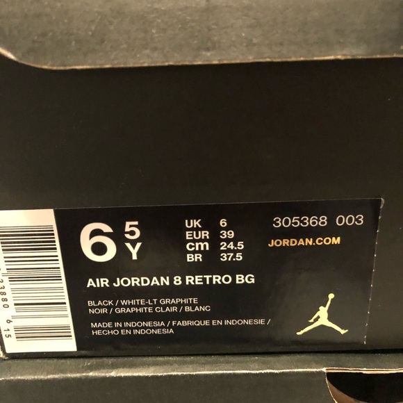 Air Jordan 8 Retro BG - Picture 7 of 8